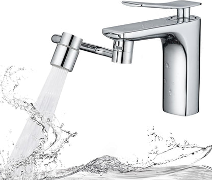 Extensión Flexible de Grifo Universal 1080° | Para Baño y Cocina ✅