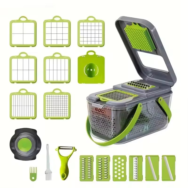 CORTADOR MULTIFUNCION DE ALIMENTOS 22 EN 1 - VEGGIE SLICER ✅