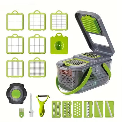 CORTADOR MULTIFUNCION DE ALIMENTOS 22 EN 1 - VEGGIE SLICER ✅